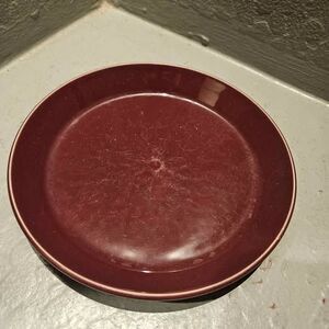 HF Coors 7" Brown Plate or Bowl